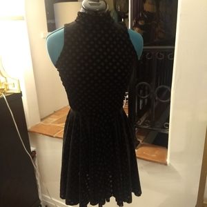 Black Milk burned diamond velvet date night dress